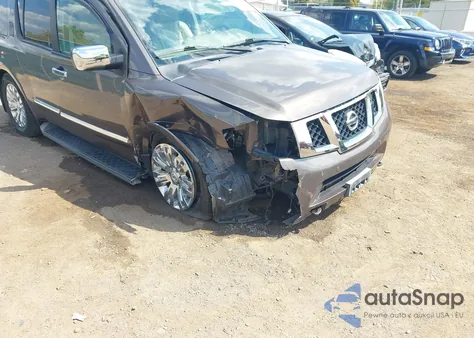 2015 Nissan Armada Platinum из США, поврежденный, VIN 5N1BA0NF2FN619791